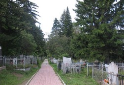 Г. Енисейск. Вход на Севастьяновское кладбище.